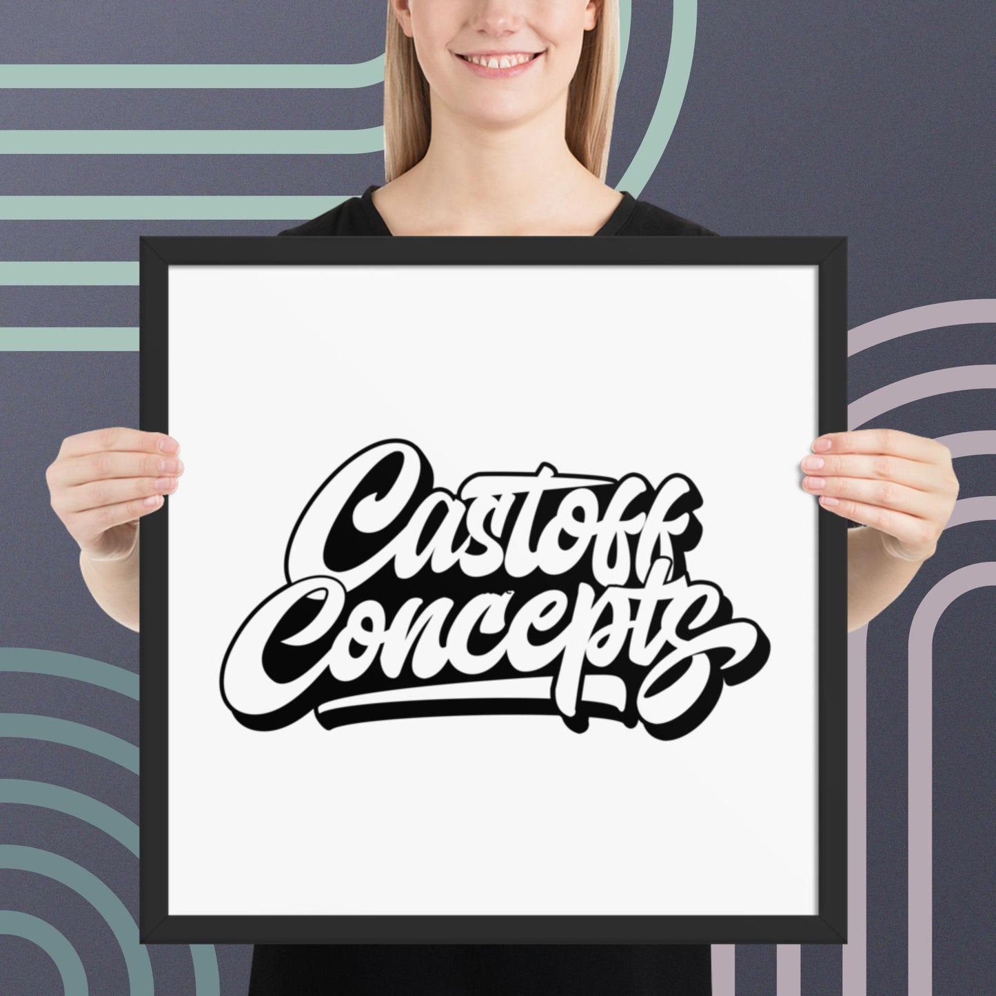 Castoff Concepts Framed Poster