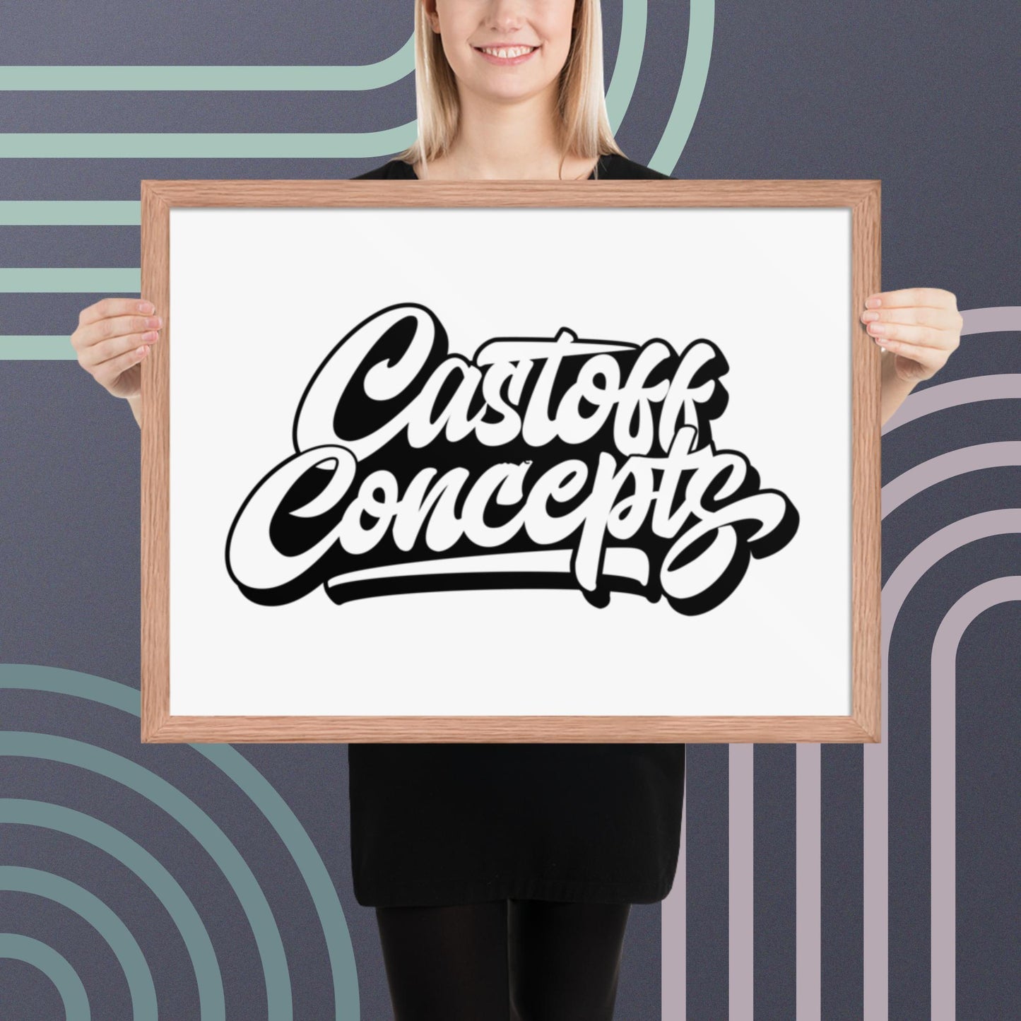 Castoff Concepts Framed Poster